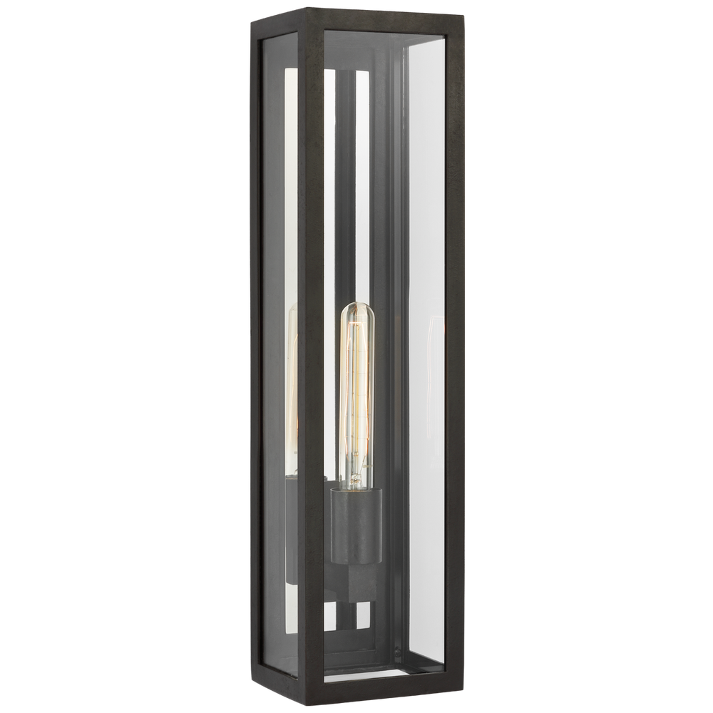 Настенный светильник Visual Comfort Fresno Large Tall 3/4 Wall Lantern (Open Box)