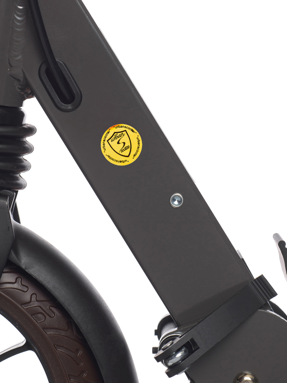 Самокат Urban Scooter Disc Earl Grey Pro, (2024), с дисковым тормозом, складной, городской, двухколесный