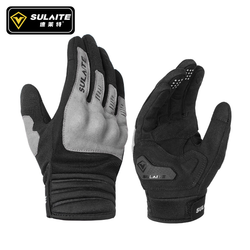 Мотоперчатки SULAITE G3 серые L