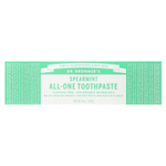 Dr. Bronner's, Зубная паста All-One, мята, 5 унций (140 г)