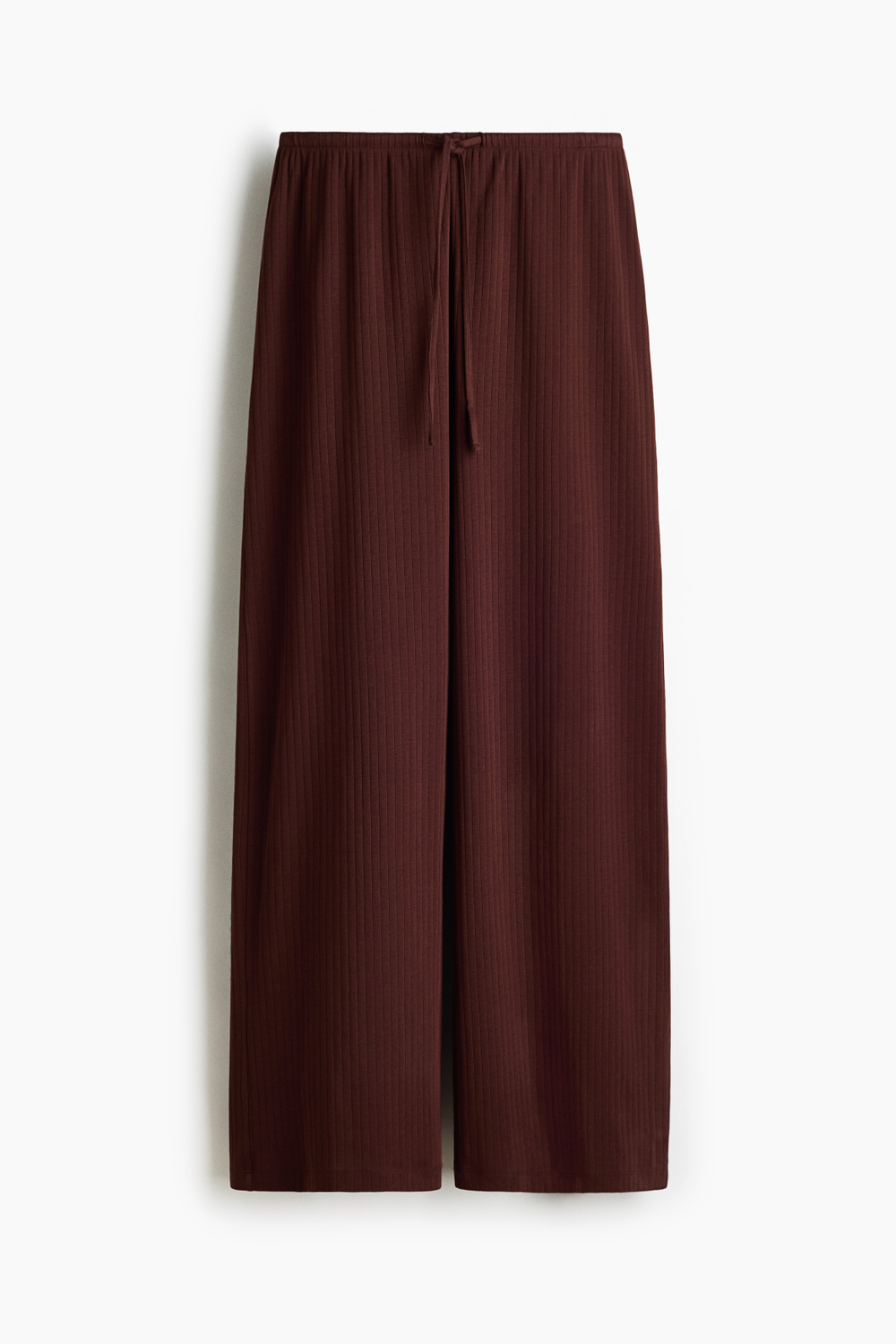 Брюки в рубчик со шнурком - H&M
