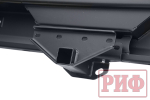 Бампер силовой задний Jeep Wrangler JK 2007-2018 с квадратом под фаркоп и фонарями, стандарт