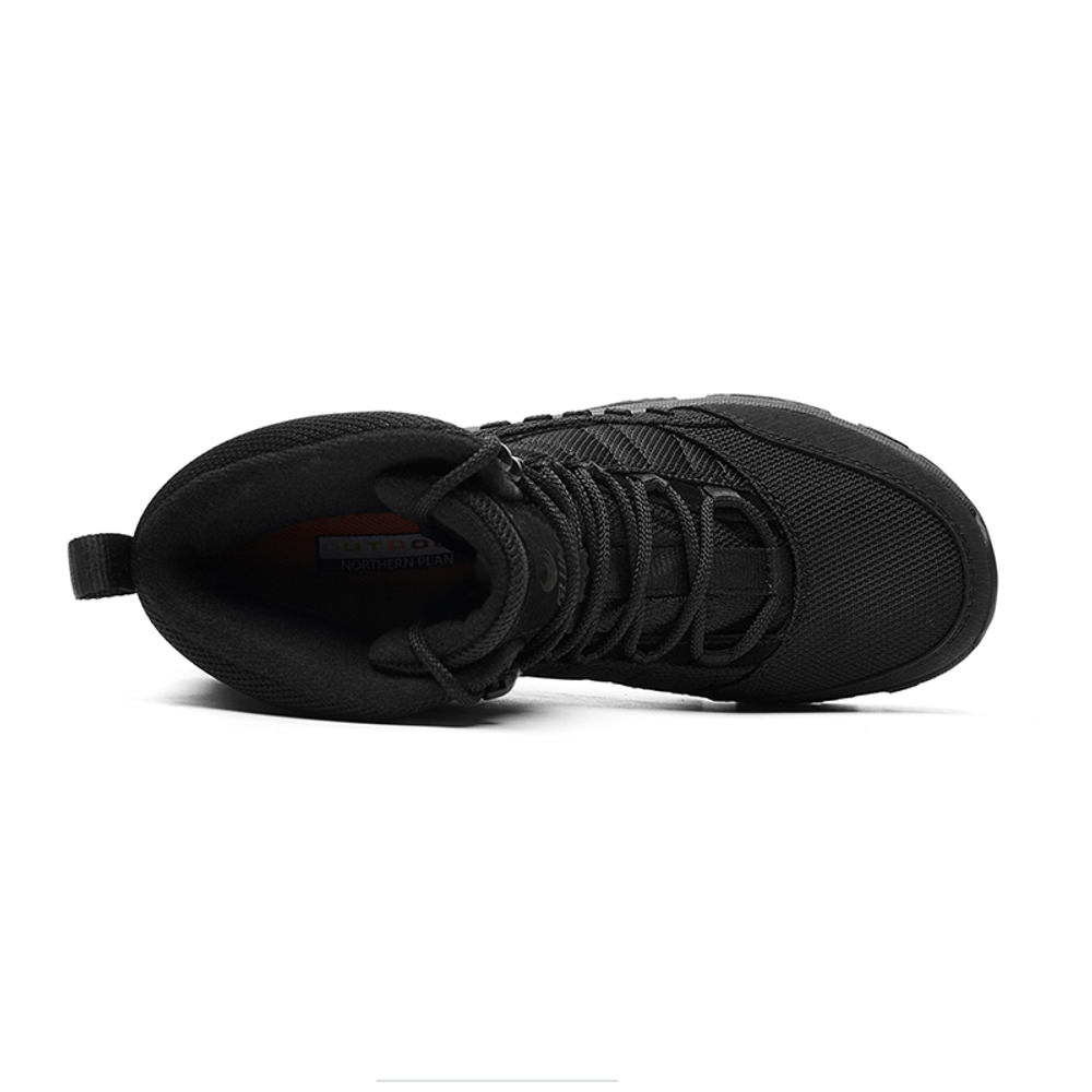 GLUNA Crew Mountaineering Shoes Unisex Black