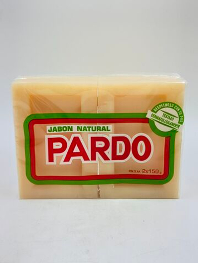 Pardo Натуральное мыло в брусках для ухода за кожей, с маслом апельсина, в упаковке 2 шт. по 150 г (Испания)