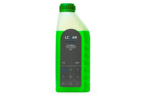 Антифриз Lecar зеленый G11 1 кг