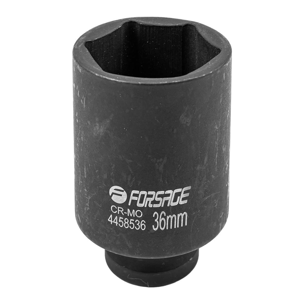 Головка ударная глубокая 36мм 6гр.,1/2'' Forsage F-4458536