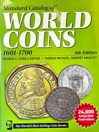 Краузе 2015. Стандартный каталог монет мира 1601-1700. 6-е издание
