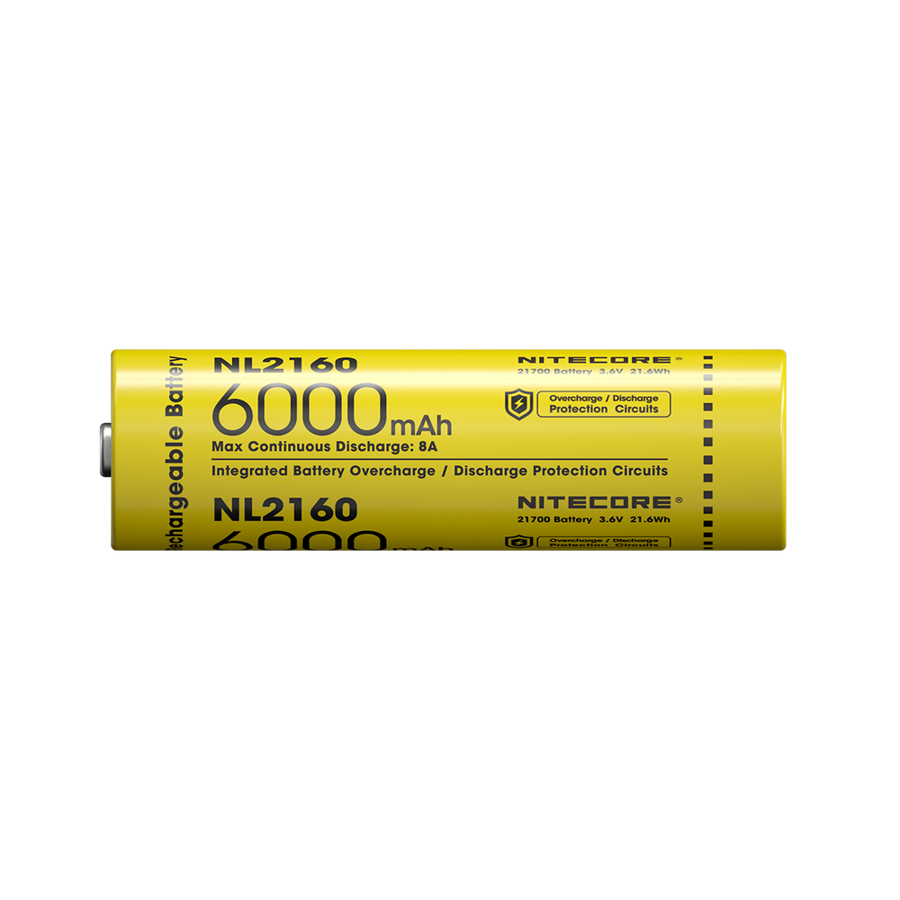 Аккумулятор защищенный Nitecore NL2160 21700