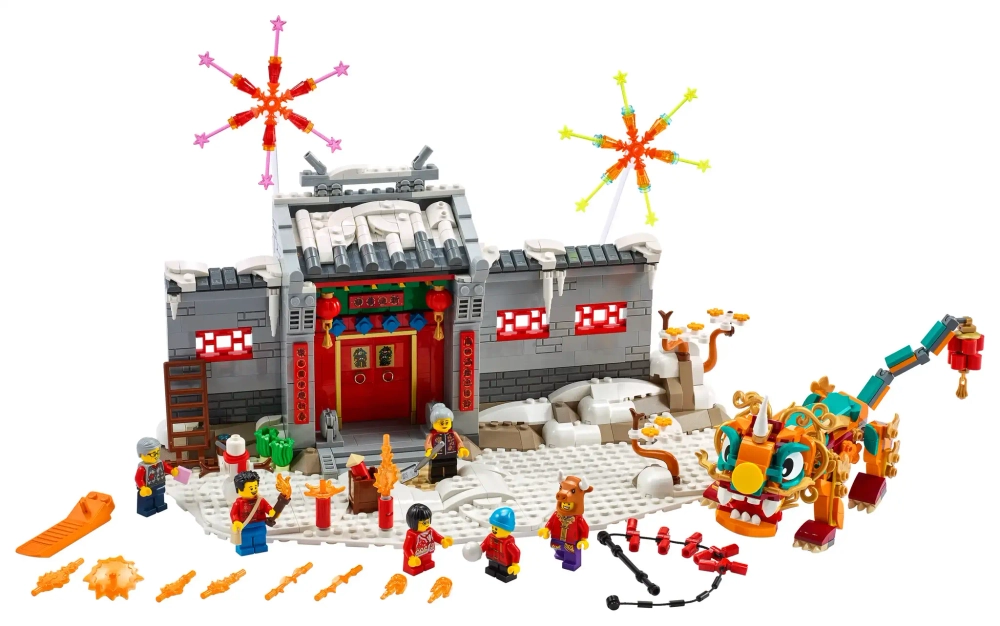 Конструктор LEGO 80106 История Ниана