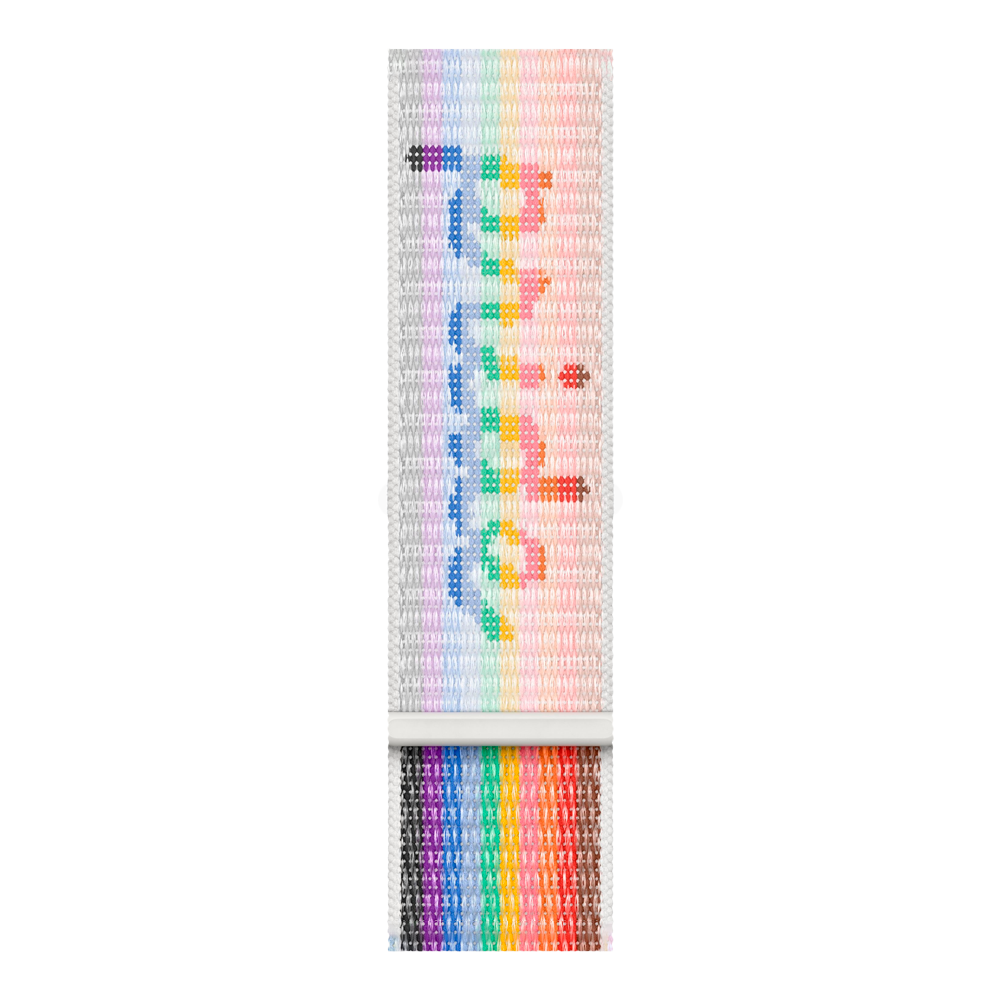 Умные часы Apple Watch Series 11 GPS, 46mm, Rose Gold Aluminium Case with Pride Edition Sport Loop