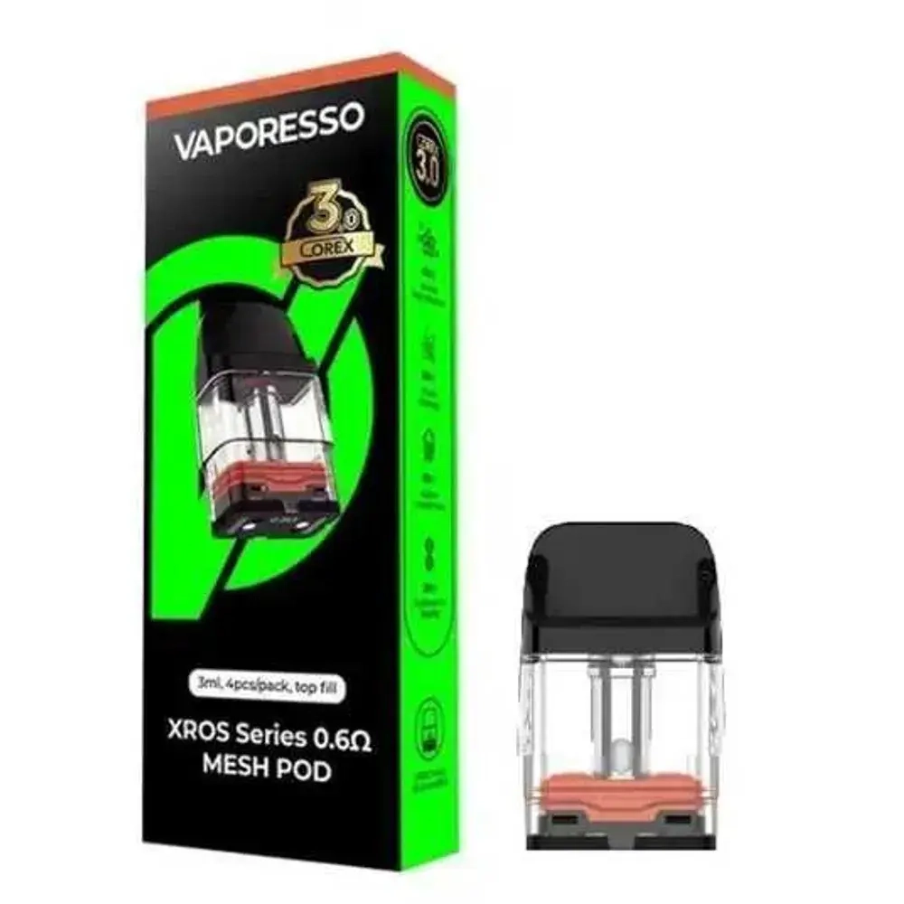 Vaporesso Corex 3.0 XROS 3ml, 0,6 oHm (4шт)