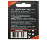 Карта памяти ТЕСЛА (TESLA) 32Гб microSDHC, C10/UHS-I U3 (TSLMSD32GU3)
