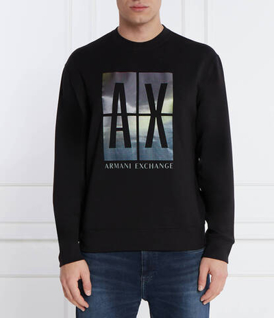 Худи Armani Exchange - черный(3DZMJE ZJZDZ)