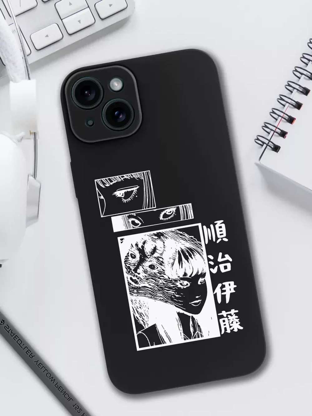 Чехол на iPhone 15 Plus с принтом