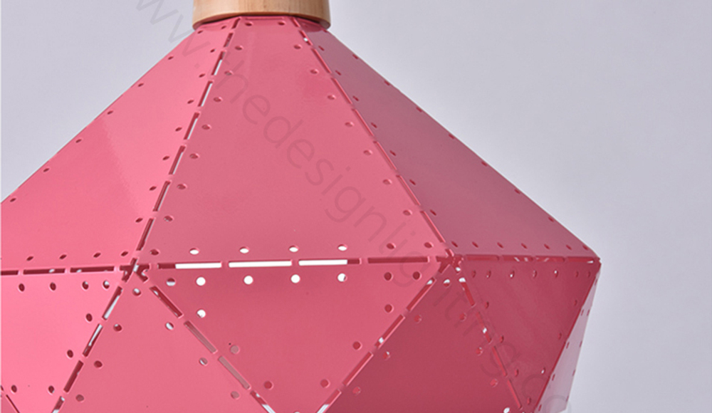 Pendant design lamp Fracture  D22 (Yellow)