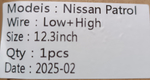 Установочный комплект для NISSAN PATROL 2010+ high  KUBERG KP-N1211FW