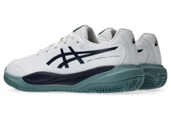 Детские теннисные кроссовки Asics Gel-Resolution X GS Clay - white/midnight