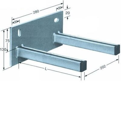 Консоль FRK0 двойная SET для кронштейна стояка DN 100 PAM-Global SML 235623