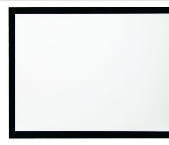 Kauber Frame Velvet Cinema 123" 16:9 153x273 White Flex