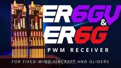 Приёмник RadioMaster ER6GV 2.4GHz ELRS PWM