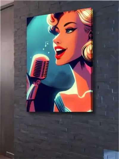 Картина Космическая серенада модульная 50x70см 1шт.