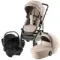 Коляска 3 в 1 Britax Roemer Smile 5Z Style Teak + Baby-Safe Core Space Black