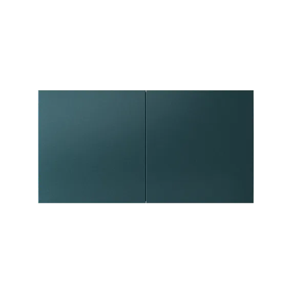 Розетка с крышкой Systeme Electric AtlasDesign Изумруд ATN000828