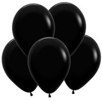 Шар 5" Черный, Пастель / Black 080 Sp