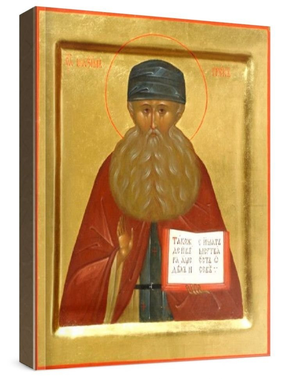 Максим Грек (рукописная икона)