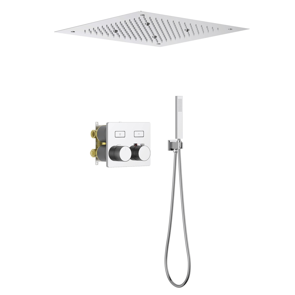 Душевая система встроенная с термостатом Petruma SX-5209/00SM Хром