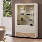 Витрина NOA 2041 Neutro/Lacado Branco IDC Mobiliario