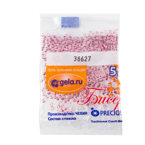 Бисер Preciosa 10/0, 50 г (10 шт по 5 г), цв.38627