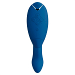 Синий вибратор 20,3см с вакуумным стимулятором Womanizer Duo 2 Blueberry WZ142SG5