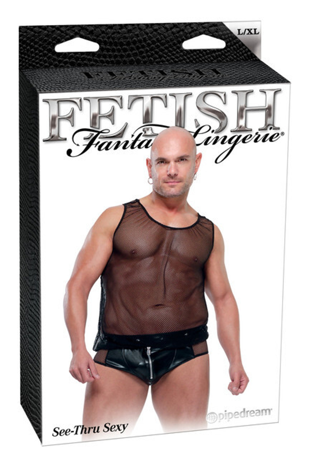 Костюм стриптизера 2XL/3XL (Цвет: черный)
