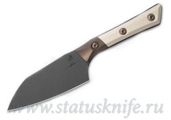 Нож Microtech Kitchen Santoku Bolster G-10 3300B-1DLCIVSфотография - 2