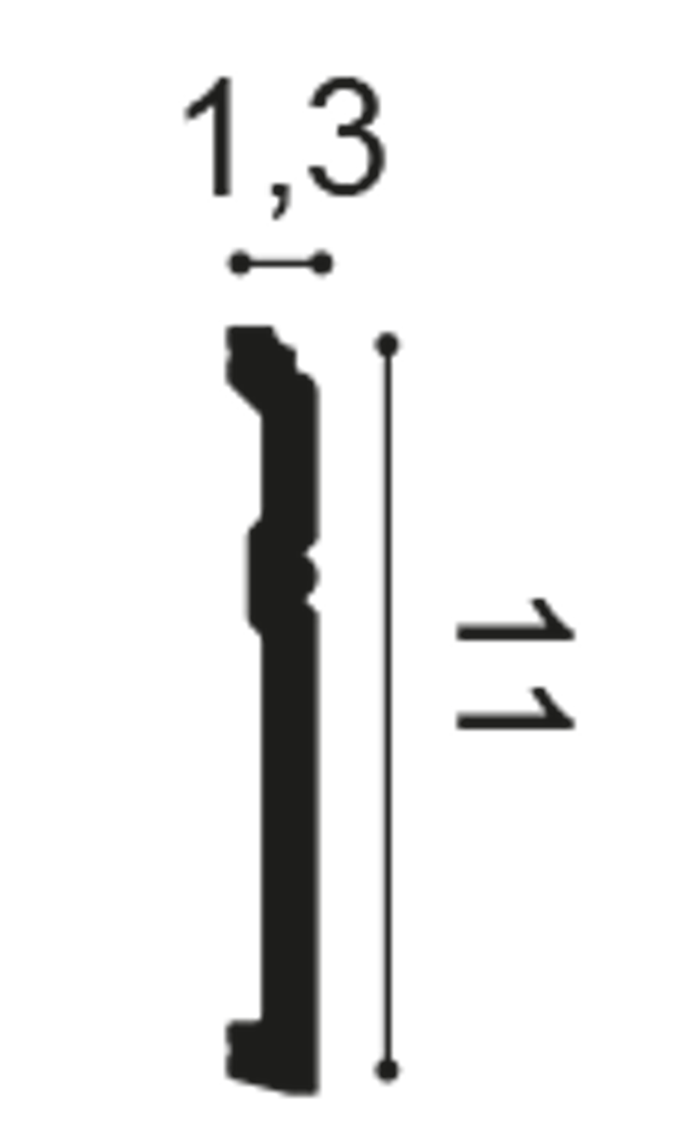 Плинтус гибкий SX105F
