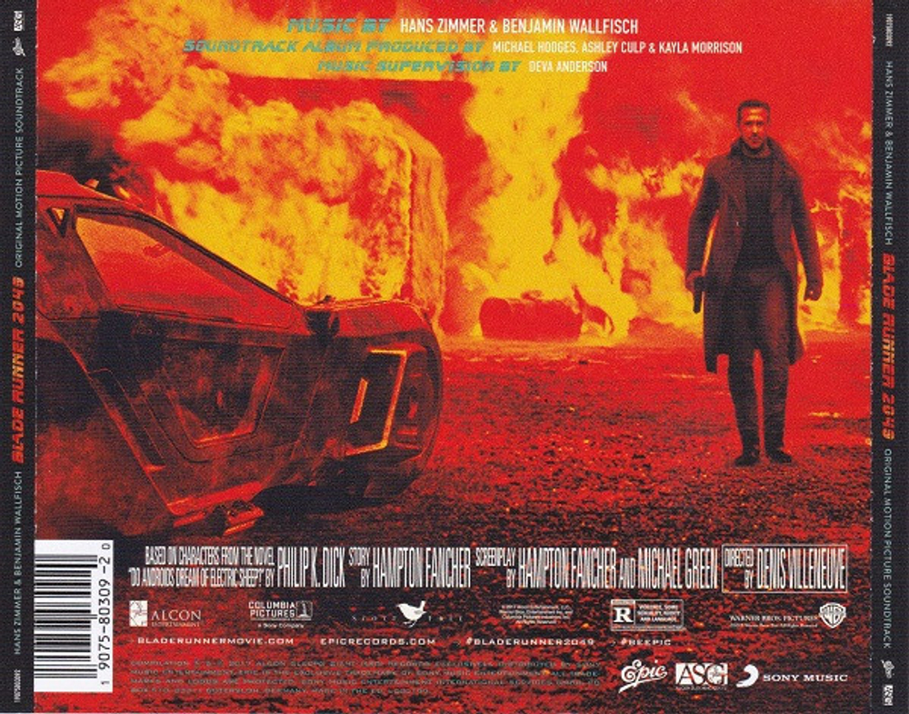 Hans Zimmer, Benjamin Wallfisch — Blade Runner 2049 (CD)