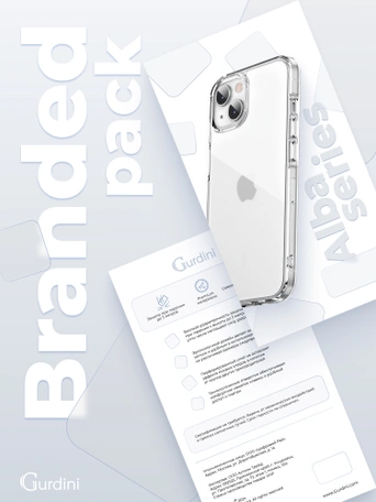Чехол накладка iPhone 14 Plus 6.7" Gurdini Alba Series Protective Matte