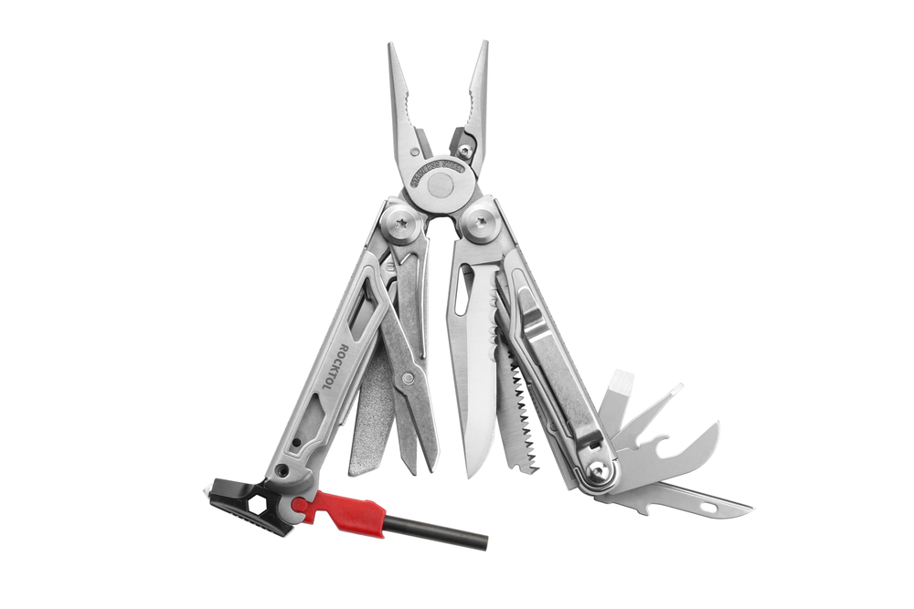 Мультитул Rocktol 21 в 1, нейлоновый чехол (SK04 14C28N)