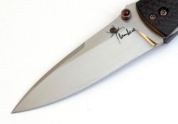 Нож Kirby Lambert Spearpoint gentelmen folderфотография - 2