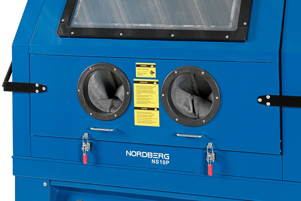 NORDBERG (NS10P) Камера пескоструйная с напорной системой подачи абразива и циклонной фильтрацией