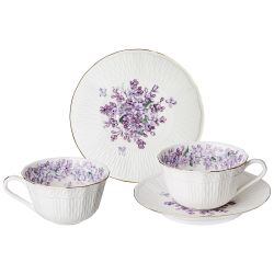 ЧАЙНЫЙ НАБОР LEFARD "LILAC" НА 2 ПЕР. 4 ПР. 330 МЛ (КОР=12НАБ.)
