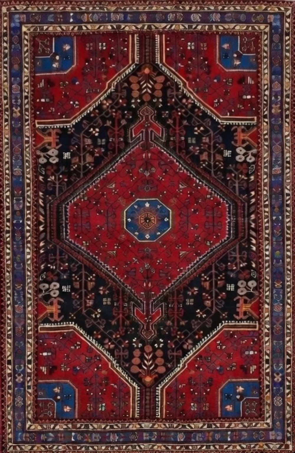 Персидский ковер ручной работы Tuyserkan (222 × 141 см) 220210175 Иран