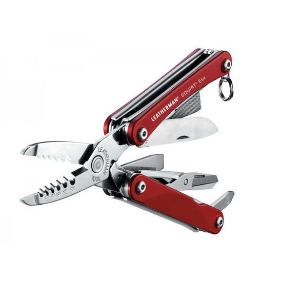 Мини-мультитул Leatherman Squirt ES4 Red (831237)
