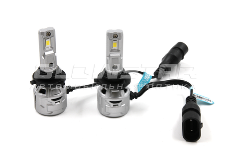 Светодиодные лампы HB4 (9006) Sariti S3 с вентилятором, 12V, 32W, 5500K (комплект, 2шт)