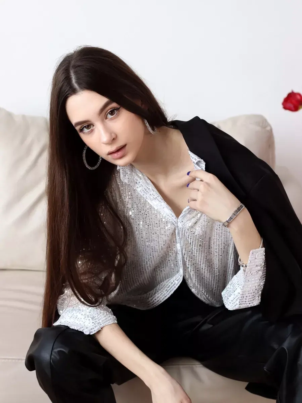 Блузка нарядная летняя