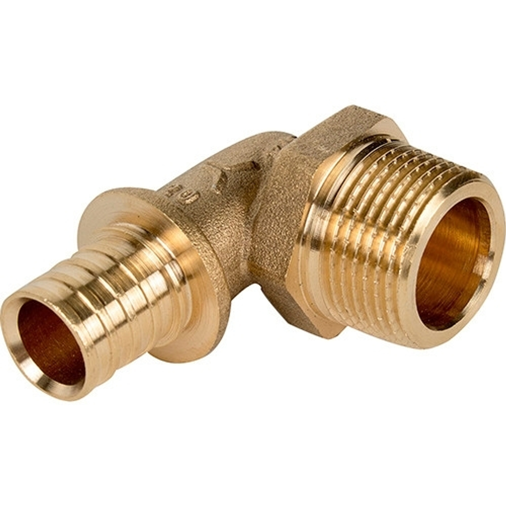 Угольник аксиальный НР 20x1/2" Tim