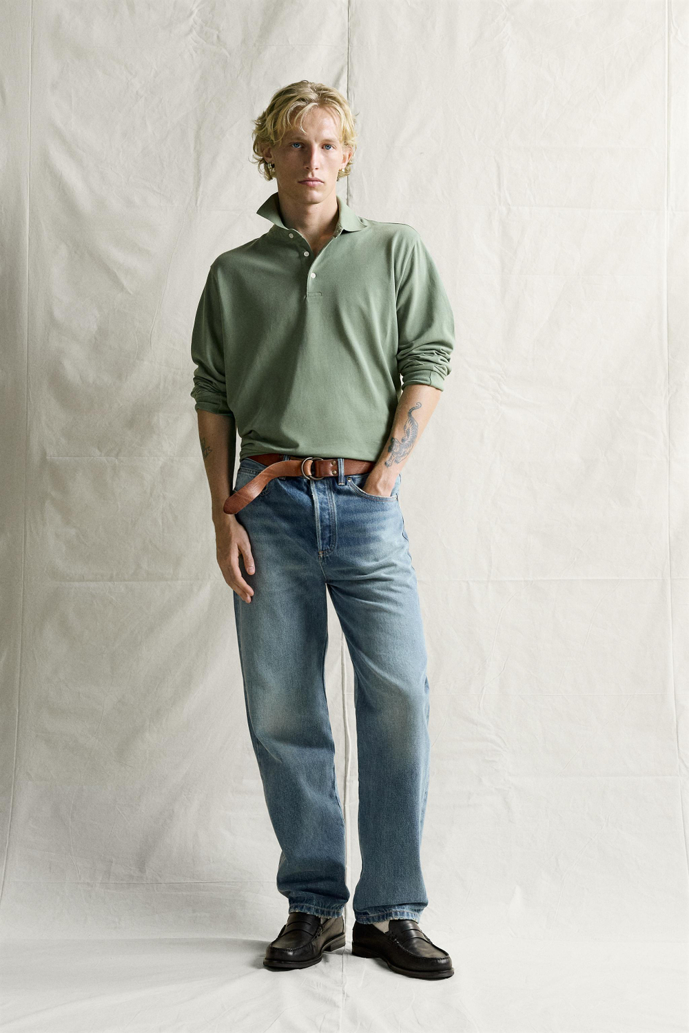 ПОЛО ИЗ ЛЕГКОГО ПИКЕ REGULAR FIT — ZARA