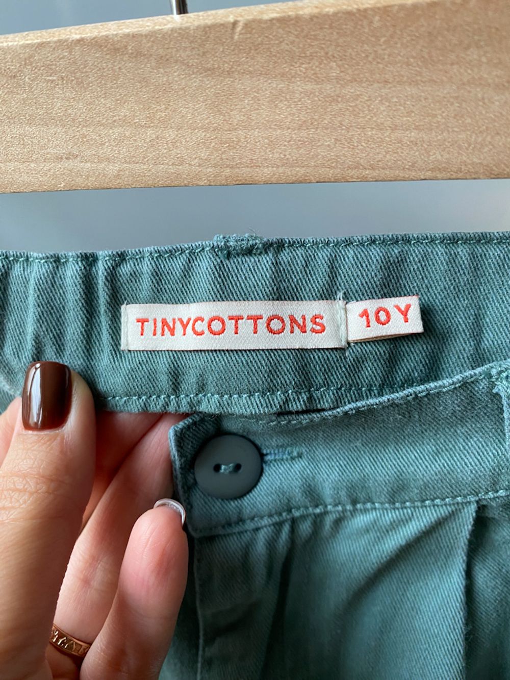 Хлопковые брюки Tinycottons, 140