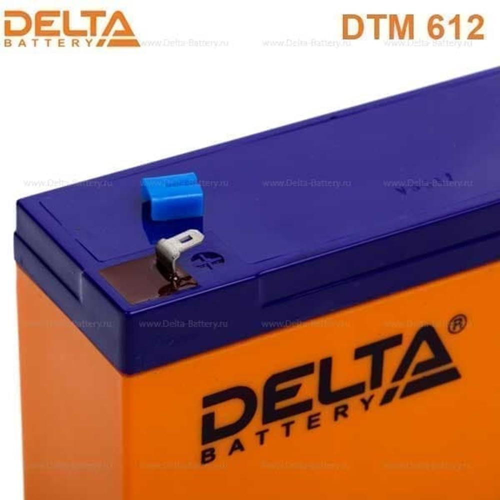 Аккумуляторная батарея Delta DTM 612 (6V / 12Ah)